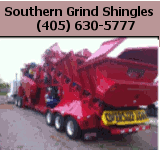 Southern Grind Mobile Shingle Grinding